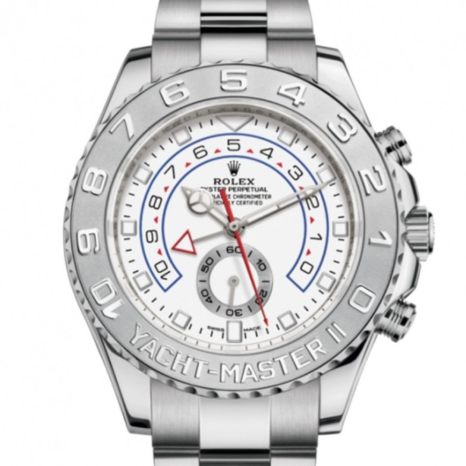 116689 ヨットマスターⅡ オイスター、44 mm、ホワイトゴールド＆プラチナ