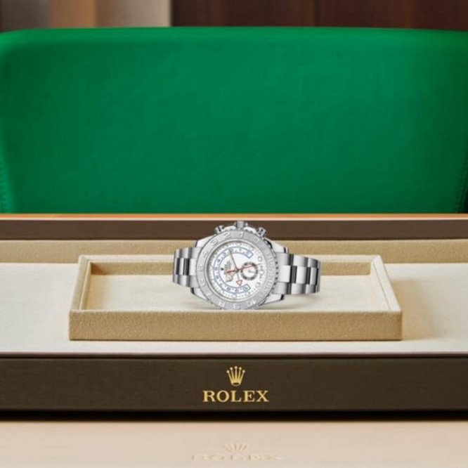 116689 ヨットマスターⅡ オイスター、44 mm、ホワイトゴールド＆プラチナ