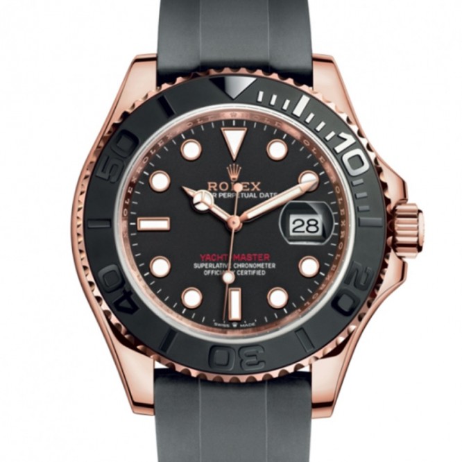 126655 ヨットマスター 40 オイスター、40 mm、エバーローズゴールド