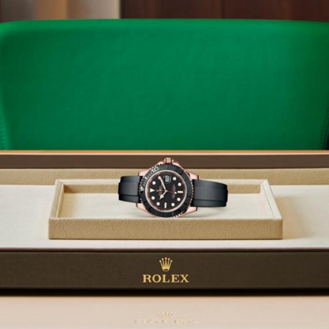 126655 ヨットマスター 40 オイスター、40 mm、エバーローズゴールド
