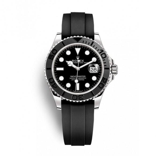 226659 ヨットマスター 42 オイスター、42 mm、ホワイトゴールド
