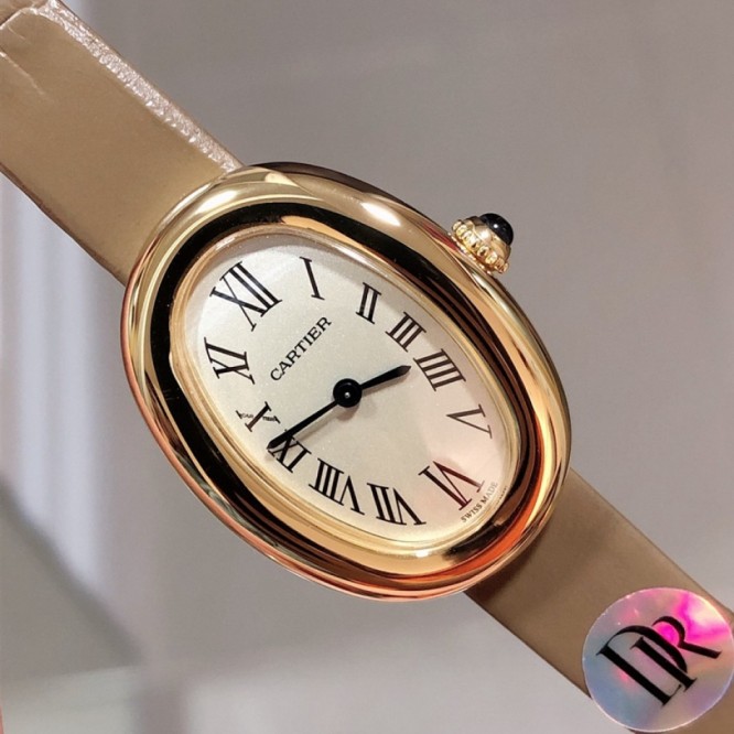 CARTIER Baignoireシリーズの女性の腕時計 32mm