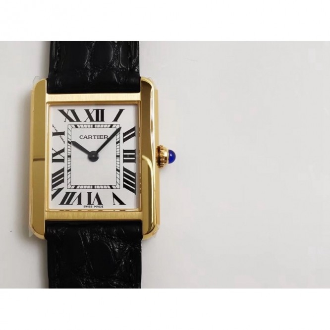 CARTIER TANK シリーズの女性の腕時計 27mm*34mm