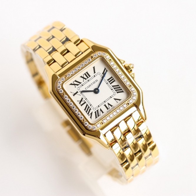 CARTIER Panthère シリーズの女性の腕時計 27mm×37mm