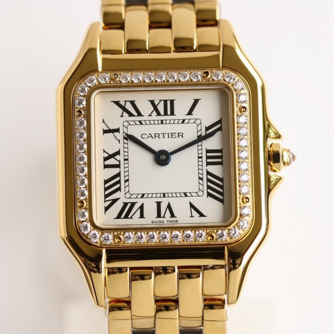 CARTIER Panthère シリーズの女性の腕時計 27mm×37mm