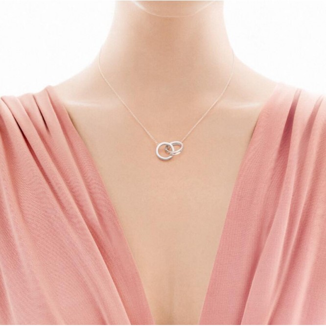 ★新品★Tiffany ティファニー インターロッキング サークル ペンダント GRP02386
