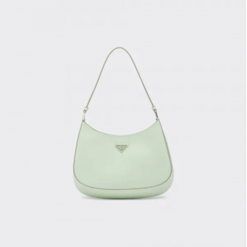 ☆大人気新作☆PRADA プラダ クレオ ブラッシュドレザー ショルダーバッグ パステルグリーン 1BC499_ZO6_F0934_V_OOO