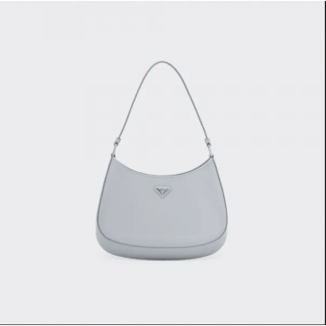 ☆大人気新作☆PRADA プラダ クレオ ブラッシュドレザー ショルダーバッグ ブルー 1BC499_ZO6_F0591_V_OOO