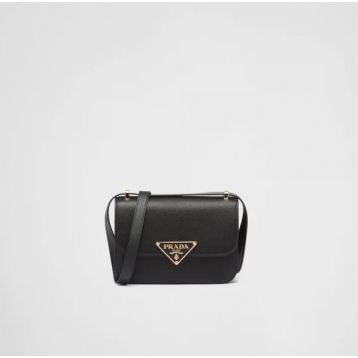 ☆大人気新作☆PRADA プラダ サフィアーノレザー ショルダーバッグ ブラック 1BD320_2A4A_F0002_V_OTO