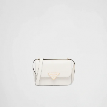 ☆大人気新作☆PRADA プラダ サフィアーノレザー ショルダーバッグ ホワイト 1BD320_2A4A_F0009_V_OTO