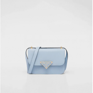 ☆大人気新作☆PRADA プラダ サフィアーノレザー ショルダーバッグ ライトブルー 1BD320_2A4A_F0076_V_OTO