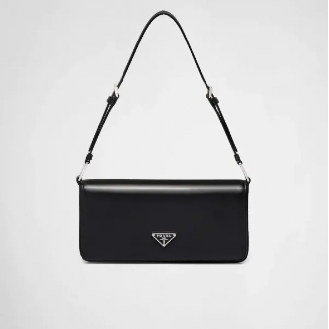 ☆大人気新作☆PRADA プラダ ファム ブラッシュドレザー バッグ ブラック 1BD323_ZO6_F0002_V_HOO