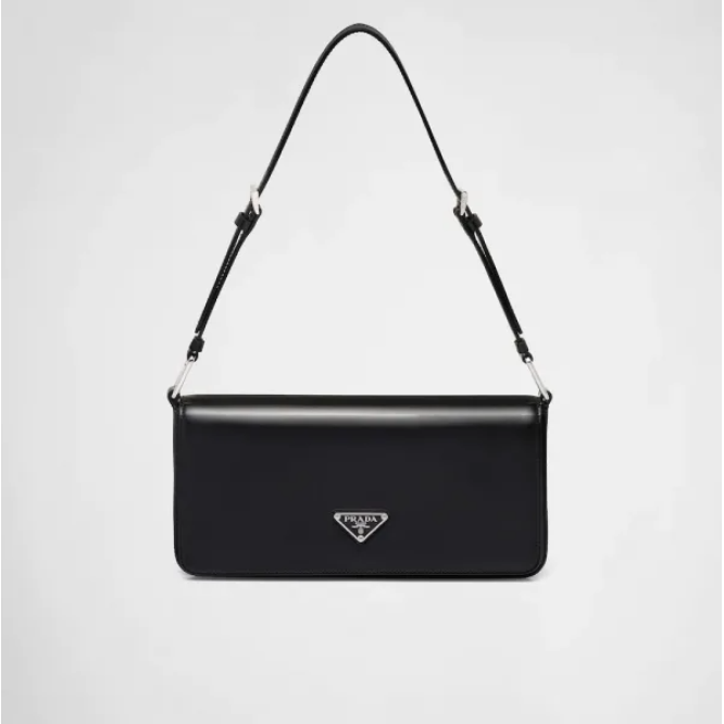 ☆大人気新作☆PRADA プラダ ファム ブラッシュドレザー バッグ ブラック 1BD323_ZO6_F0002_V_HOO