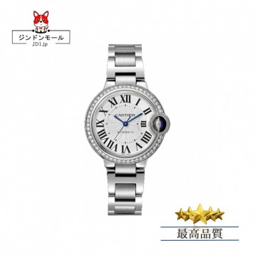 CARTIER レディースウォッチ タンクアメリカンウォッチ ミニウォッチ、クォーツムーブメント、ダイヤモンド、レザーストラップ Cartier059