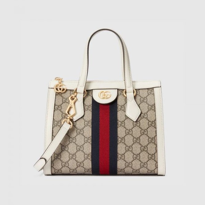 【セレブ愛用☆】GUCCI グッチ 〔オフィディア〕スモール トートバッグ  ベージュ GGスプリーム キャンバス 547551 K05NB 9794