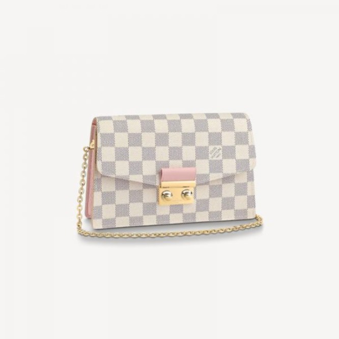 【1229更新商品】LOUIS VUITTON ルイ･ヴィトン ポルトフォイユ・クロワゼット チェーン N60357