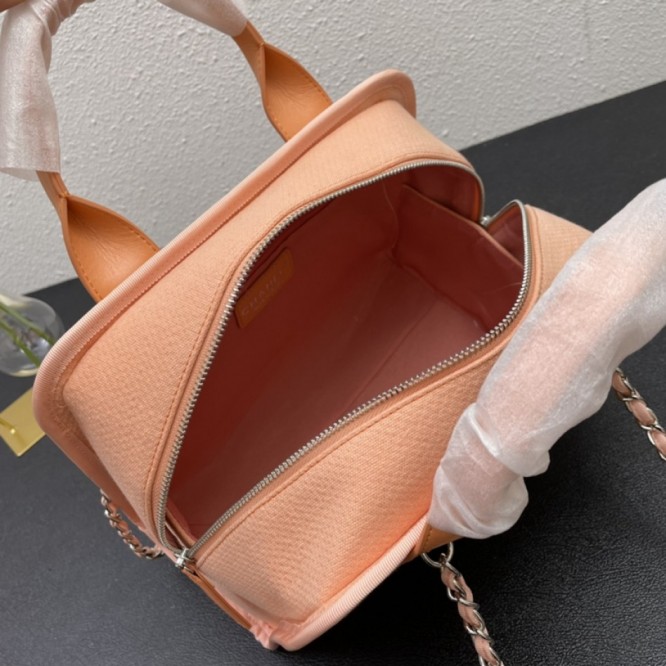CHANELビーチキャンバスバッグキャンバストートショッピングバッグ