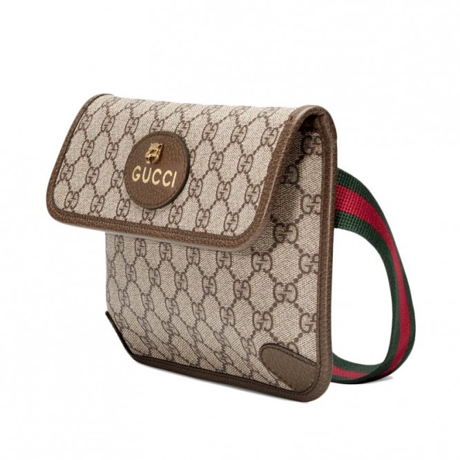 【定番人気☆代表作】GUCCI 〔ネオ ヴィンテージ〕GGスプリーム ベルトバッグ 493930 9C2VT 8745