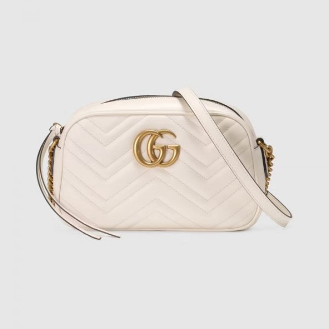 【人気アイテム☆】GUCCI グッチ 〔GGマーモント〕キルティング スモール ショルダーバッグ 447632 DTD1T 9022