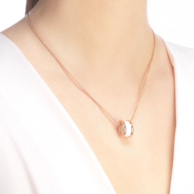 ★1127新品★ブルガリ BVLGARI ビー・ゼロワン ネックレス 346082