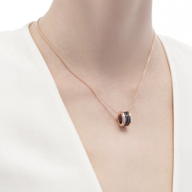 ★1127新品★ブルガリ BVLGARI ビー・ゼロワン ネックレス 346083
