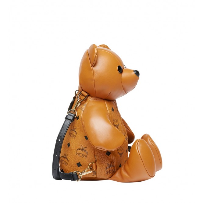 【世界中で大人気】MCM〈Zoo〉ベアードール バックパックCOGNAC コニャックMYZ8AXL27CO001