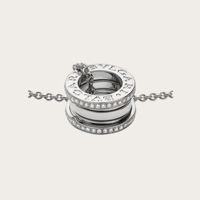 ★1127新品★ブルガリ BVLGARI ビー・ゼロワン ネックレス 350054