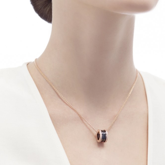 ★1127新品★ブルガリ BVLGARI ビー・ゼロワン ネックレス 350056