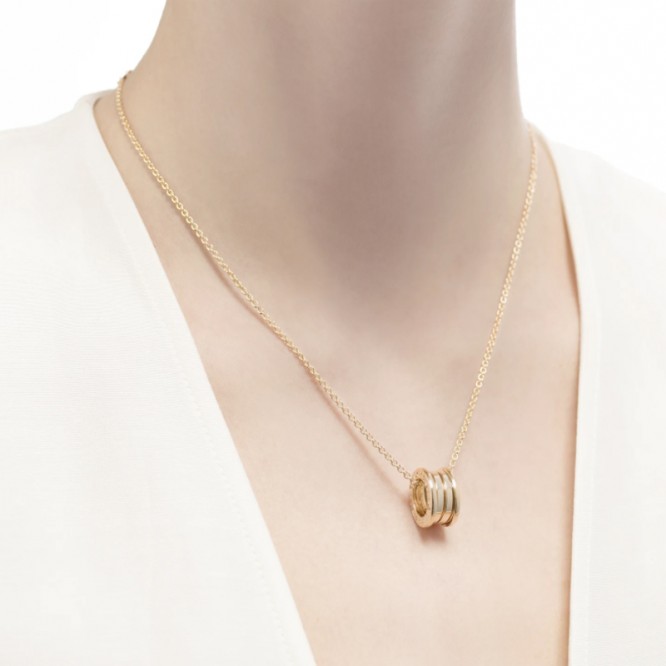 ★1127新品★ブルガリ BVLGARI ビー・ゼロワン ネックレス 352814