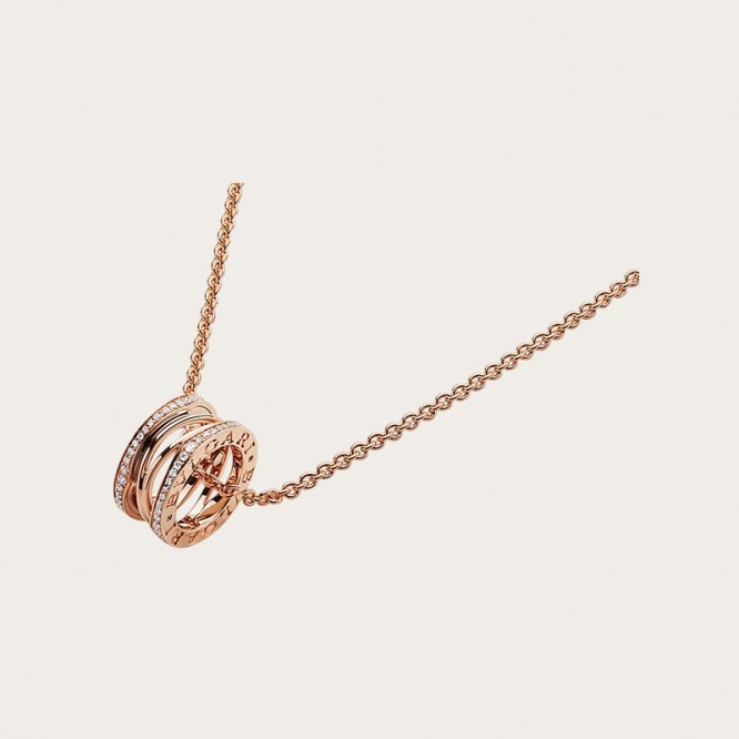 ★1127新品★ブルガリ BVLGARI ビー・ゼロワン ネックレス 354195