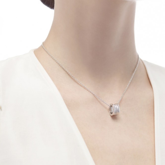 ★1127新品★ブルガリ BVLGARI ビー・ゼロワン ネックレス 355061