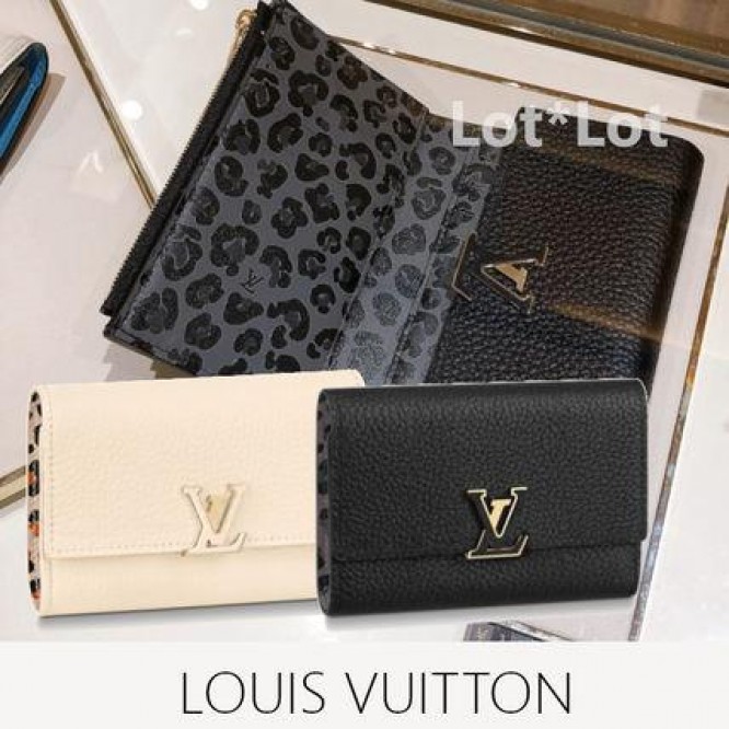 21FWレオパード》LV／ポルトフォイユカプシーヌコンパクト