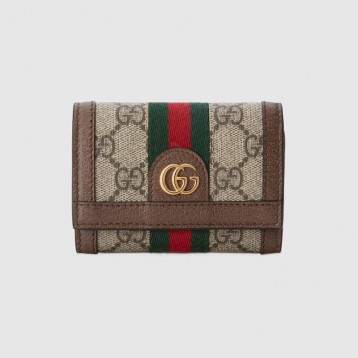 【GUCCI】LEON3月掲載★〔オフィディア〕二つ折り ウォレット