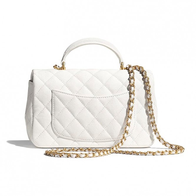 【希少♡人気の☆シャネル】CHANEL シャネル バッグ　トップハンドル ミニ フラップ AS2431 B05576 45002