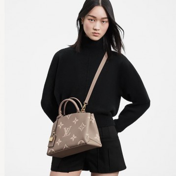 【1224更新商品】LOUIS VUITTON ルイ･ヴィトン プティ・パレ PM バイカラー モノグラム･アンプラント トゥルトレール クレーム M58914