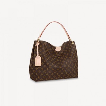 【1223更新商品】LOUIS VUITTON ルイ･ヴィトン グレースフル MM モノグラム ベージュ M43704