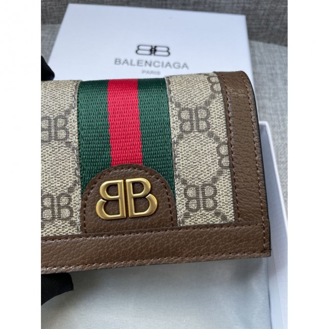 限定品【BALENCIAGA x GUCCI】☆HACKER カードケース ウォレット☆