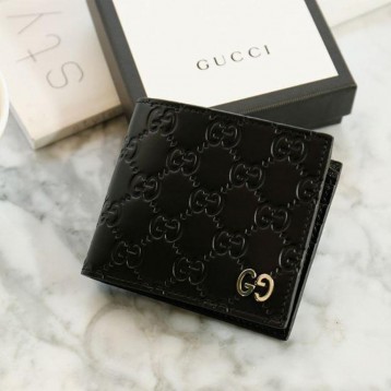 【GUCCI】（グッチ）折財布 メンズ 522869 CWC1N 1000 ブラック