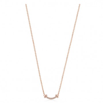 ★1129新品★Tiffany ティファニー T スマイル（ミニ） ペンダント 63843385