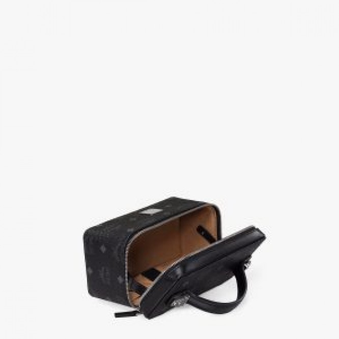 【世界中で大人気】MCM 〈ヴィセトス オリジナル〉ロックスター ヴァニティケース MYZ8AVI01BK001