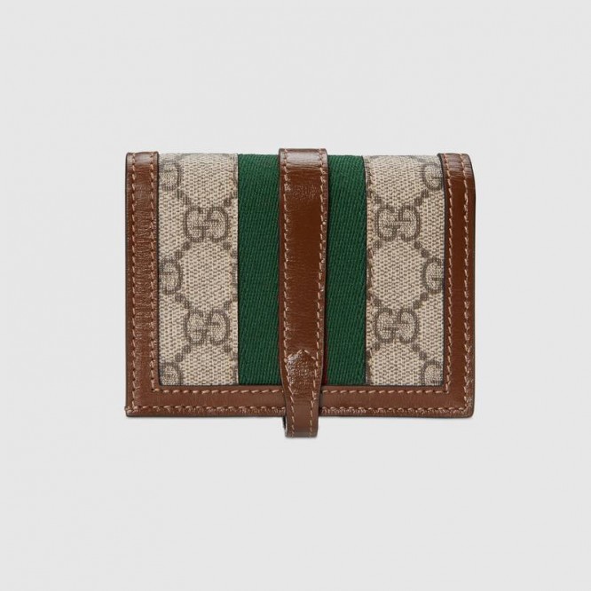 【GUCCI】直営◆ジャッキー カードケース ウォレット モノグラム