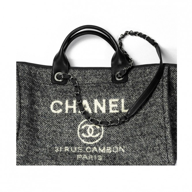 【セレブ愛用★】CHANEL シャネル ラージ ショッピングバッグ トートバッグ A66941 B06387 94305