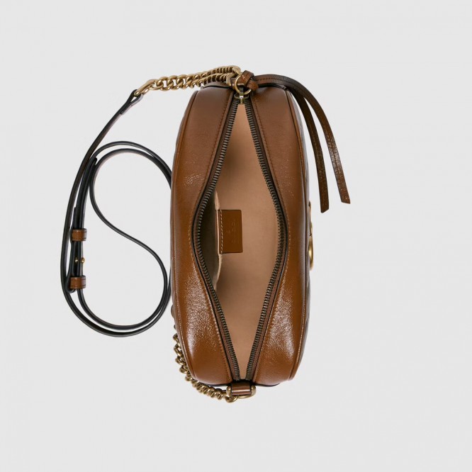 【人気アイテム☆】GUCCI グッチ 〔GGマーモント〕キルティング スモール ショルダーバッグ 447632 0OLFT 2535