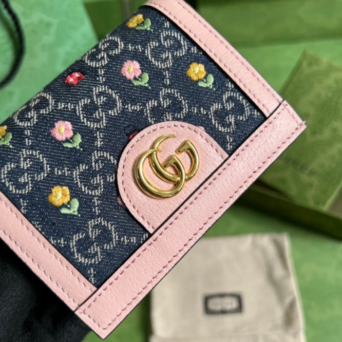  GUCCI オフィディア カードケース ウォレット 折り財布