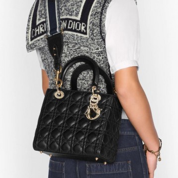 【DIOR】LADY D-LITE ミディアムバッグ 【DIOR】LADY D-LITE ミディアムバッグ