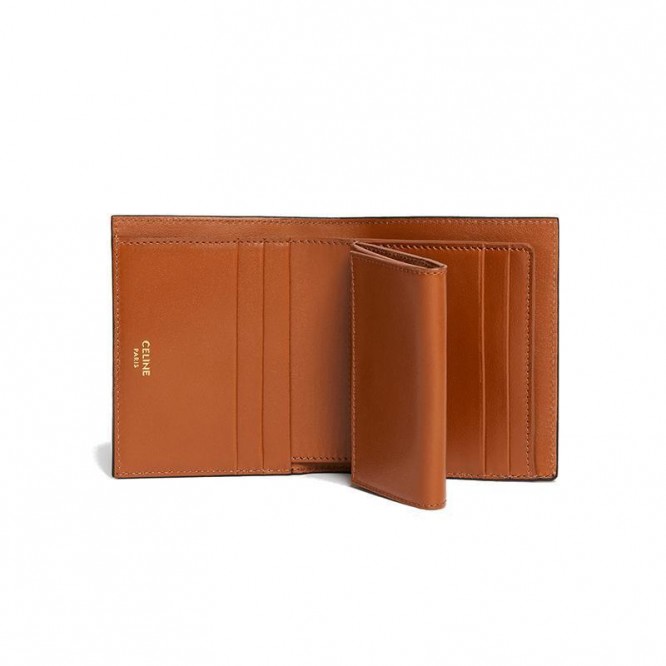 【CELINE】スモール ストラップウォレット トリオンフキャンバス 財布