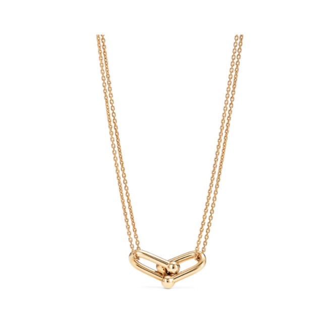 ★新品★Tiffany ティファニー ハードウェア ダブルリンク ペンダント 63364231
