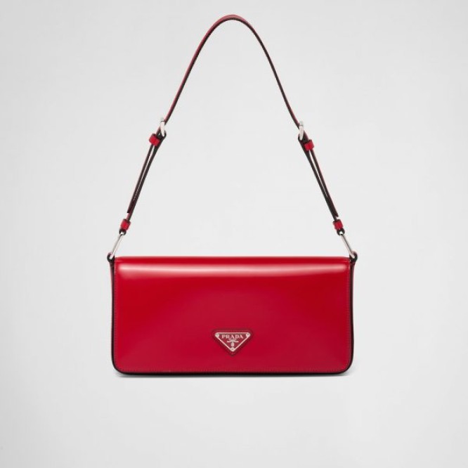 ☆大人気新作☆PRADA プラダ ファム ブラッシュドレザー バッグ レッド 1BD323_ZO6_F02SB_V_HOO