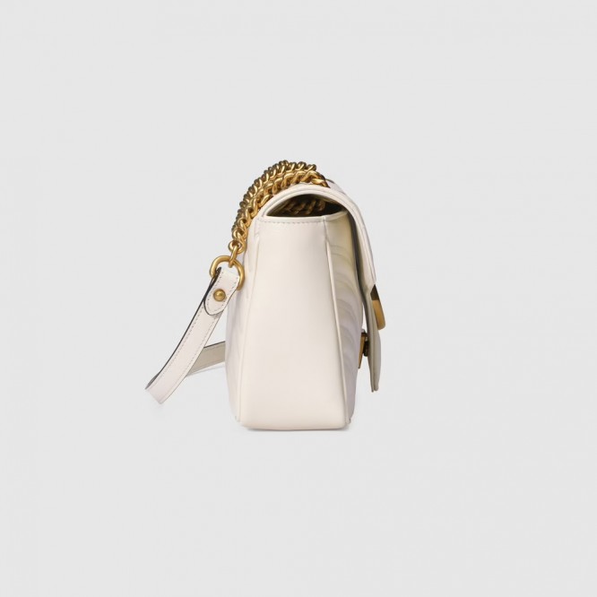 【芸能人愛用☆】GUCCI グッチ 〔GGマーモント〕キルティング スモール ショルダーバッグ 443497 DTDIT 9022