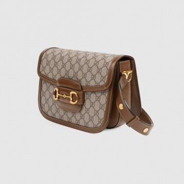 【人気アイテム☆】GUCCI グッチ 〔グッチ ホースビット 1955〕ショルダー バッグ GGスプリーム/ブラウン 602204 92TCG 8563 【人気アイテム☆】GUCCI グッチ 〔グッチ ホースビット 1955〕ショルダー バッグ GGスプリーム/ブラウン 602204 92TCG 8563
